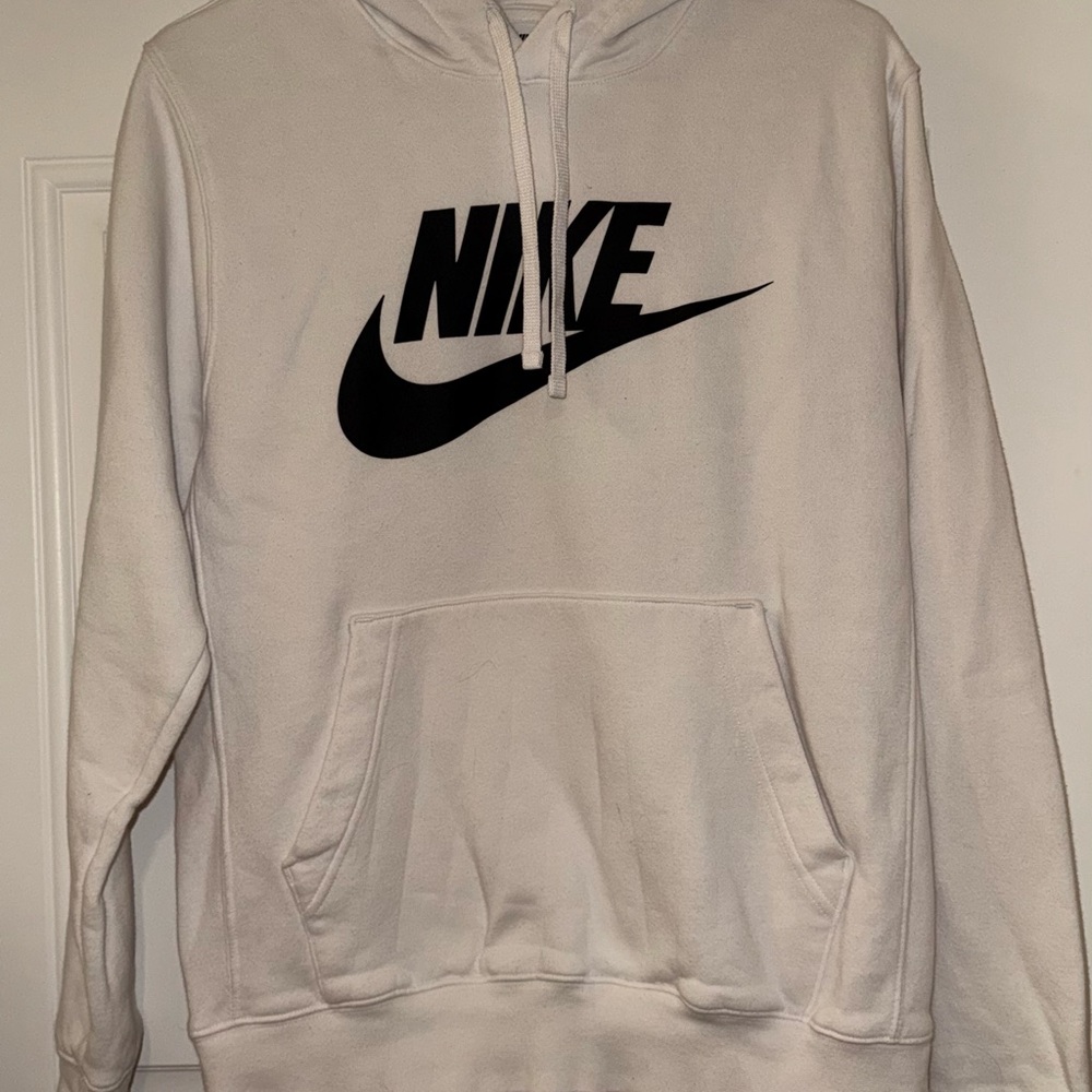 Nike Women White Hoodie